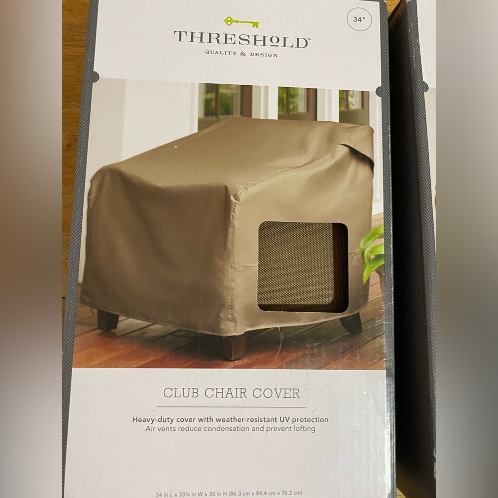 Threshold Club Chair Cover
